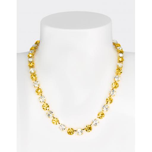 Classic Liza Necklace In Two Tone