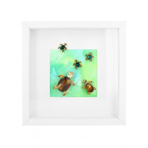 Turtle Family Picture Frame